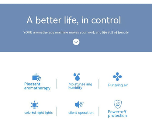 Umidificator aromaterapie